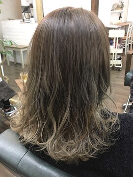 オロ(ORO) 【ORO】ハイライトグラデーションベージュ 浅見