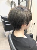 【Devellope.】千葉担当　ショートマッシュ　カーキアッシュ