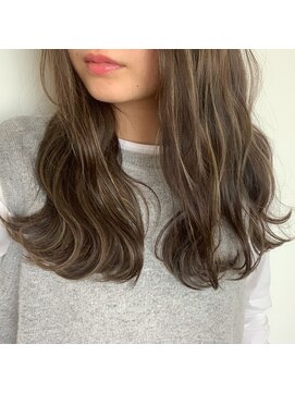 オル(Olu) 【MASAYA】ハイライトカラー×ラテグレージュ