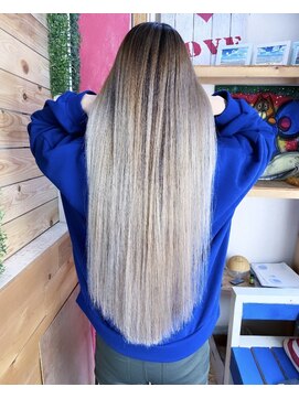 トーク 伊丹本店(TAL'KE) TAL'KE/バレイヤージュ×ホワイト_637