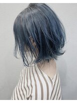 カモン(CAMON)&nbsp;[CAMON. ]#ネビージュ#くすみブルー#くびれボブ