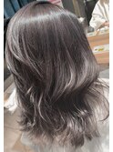 【Lee大阪店】透明感溢れる ラベンダーグレージュ /新出奈津樹