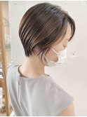 大人かわいいショート
