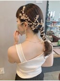 《loty酒井美紀》結婚式ヘアアレンジ