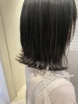 ミューズ おゆみ野店(HAIR & NAIL MUSE) ブリーチ無しオリーブグレージュ