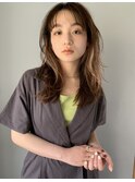 イヤリングカラー ポイントインナーカラー
