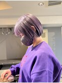 パープル/ラベンダー/パステルカラー/ムラサキ/色落ちキレイ