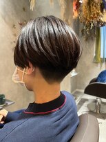 お花と犬と美容室&nbsp;レディースハンサムショート