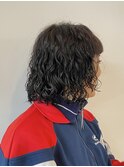 プードルパーマボブパーマショートゆるふわパーマくるくるパーマ