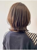 長めボブ　外ハネボブ　レイヤー　レイヤーボブ　原宿表参道渋谷