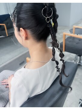 ノード(NODO) 【お呼ばれ】リングツインポニー