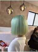 ミントグリーン☆ハイトーンカラー