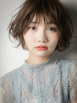 モッズヘア 上尾西口店(mod's hair) ミルクティーアッシュひし形ショートミニボブ204r上尾20代30代