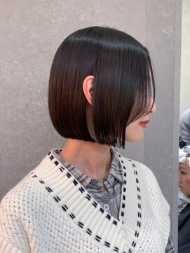 ロンド 表参道店(Lond) ◇ボブ 縮毛矯正 顔周りカット 表参道 髪質改善