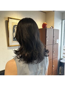 アルマヘアー(Alma hair by murasaki) ◎セミロングのアッシュカラー◎