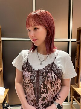 ラブハーツアンドビーウメダ(luve heart's And Be umeda) チェリーピンクカラー