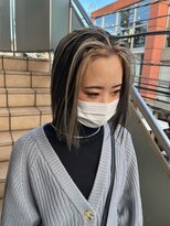 ピープスアンドスー 表参道 渋谷(Peeps&Suu.) デザインカラー フェイスフレーミング インナーカラー