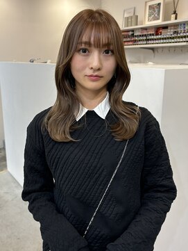 シス バイ フィット(SYS by fit) くびれミディ/ブラウンベージュ/千葉韓国ヘア