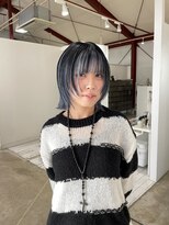 ブリックマウントヘアメイク(Blic mt hair make)&nbsp;インナーカラーボブ