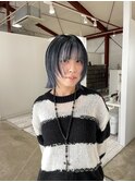インナーカラーボブ