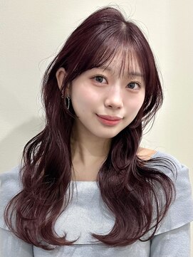 ユニコ(unico) 韓国風/レイヤー/小顔/前髪カット/髪質改善/グレージュ/透明感