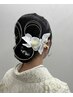 ヘアセット+着付け　11,000円