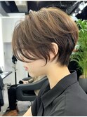 静岡ショートボブタッセルボブ白髪染めミニボブくびれショート