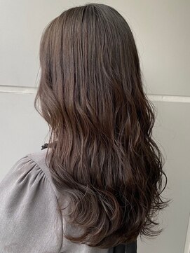 シーズヘア南口店 くびれロングブラウン透明感レイヤー