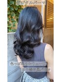 表参道/栗原/コテ巻き風デジタルパーマロングヘアカタログ/７