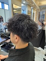 アルターリアン(aL ter LieN)&nbsp;スパイキーショート/ブルーブラック/サーフカール/千葉