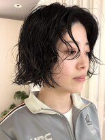 トリッカ 銀座(tricca)&nbsp;ボブパーマ/ウェーブヘア/イメチェン/クセ毛風パーマ