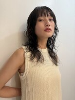 ハニーマスタード(HONEY MUSTARD)&nbsp;【ryusei】medium layer perm