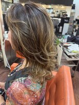 エッジオリジネーション 三宮店(edge origination)&nbsp;白髪染めハイライトミックス