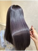 ラベンダーグレージュ/艶髪