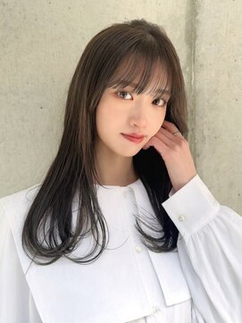 セプト 天神大名(SEPT.) 髪質改善 アッシュブラウン 韓国ヘア レイヤーカット 20代 30代