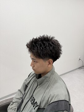 スパイキーショート(宮崎/メンズ/宮崎美容室/メンズパーマ)