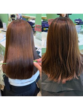 ボヌール 西宮北口(Bonheur) 西宮北口》髪のうねりに負けない.髪質改善水素ストレート