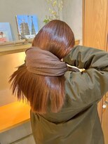 コミレ(COMILE)&nbsp;オレンジカラー/ストレート/髪質改善/縮毛矯正/上前津