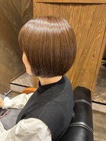 ヘアードレスビュー(hair dress V.I.E.W)&nbsp;首元すっきりショートボブ