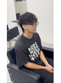 波巻きスパイラルパーマ