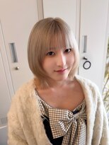 アウラヘアーサロン(aura hair salon) ホワイトベージュ