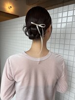 フィラ(FYRA) お呼ばれHAIR SET/ボブでもできるタイトシニヨン.