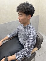 フレームプラス 天王寺あべの店(FRAME+)&nbsp;無造作ピンパーマ