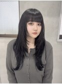 ボブからロングレイヤーに♪