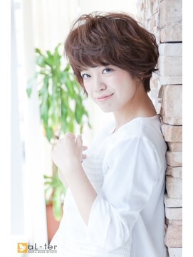 アルターリアン(aL ter LieN) 【aL-ter LieN TAKU】小顔カット☆ふんわりマッシュ 千葉