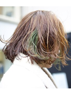 バローチェ 大阪 堀江(Barouche) 【Barouche】 インナーカラー ロブ 堀江