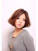 ふんわりボブ