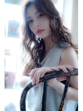 ラべリー 池袋(LOVELEY) ロブノーブルクラシカルバイヤージュパーマミディ