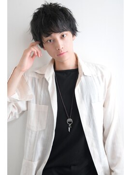 フレーム へアアンドトリートメント 天王寺北口店(FRAME) 【FRAME  天王寺あべの/メンズ】ブラックマッシュ