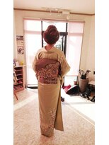 サロン Salon アイ アート&nbsp;卒業式 お母様セットアップ 着付け